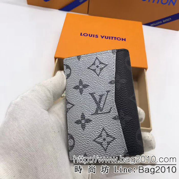 路易威登LV頂級原單 M63021拼接黑花2018春夏Split系列新式帆布袋裝錢包 ZY1079